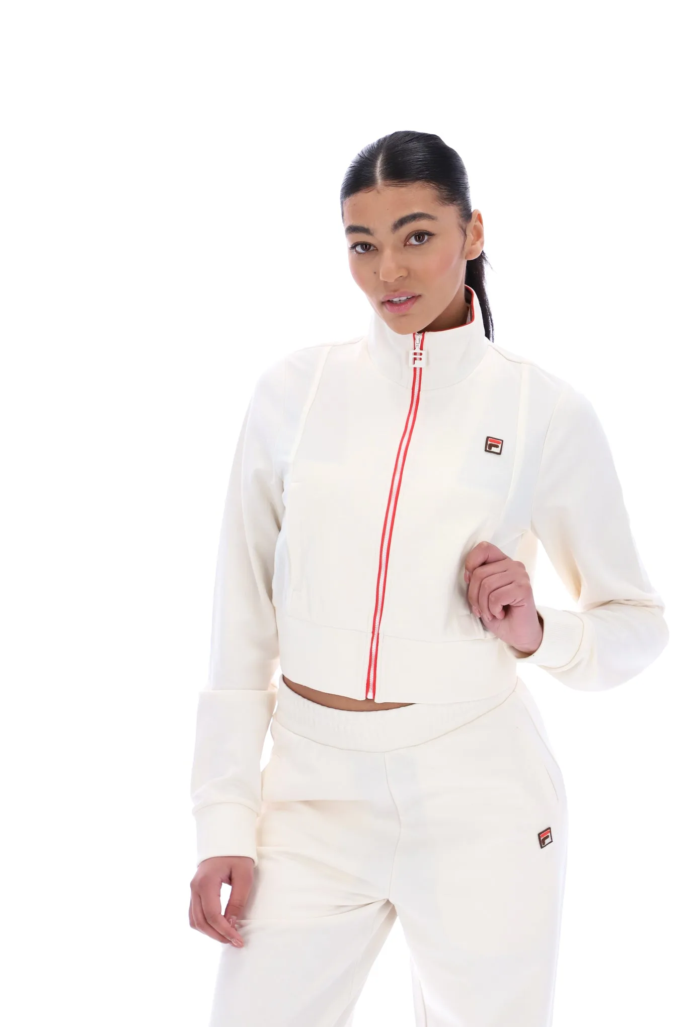 Everleigh Zip Up Track Top - XS - FILA - FashionsVida