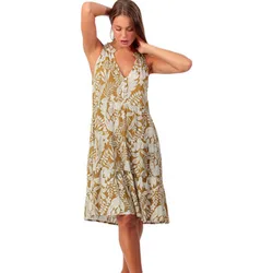 Midikleider Sommerkleid Jardin Eu Xl