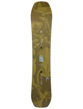 Snowboard All-Mountain Ft Hometown Hero Smalls 2026 aus Holz Kindergröße 130 cm Khaki