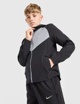 Miler Colour Block Jacke Kinder, Schwarz - unisex - Size: 10-12Y - Nike - FashionsVida
