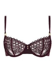 Sujetador con aros ELOGE DU DESIR deep berry baya 80B