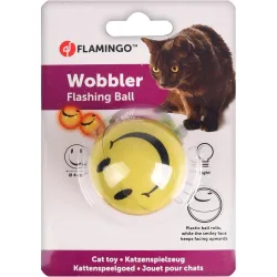 Juguete para gatos pelota con luz Wobbler