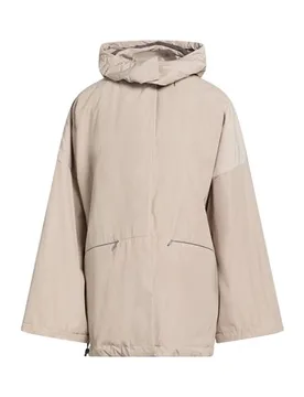 Mantel Damen Maulwurfsgrau S/M Damen - HEVÒ - FashionsVida