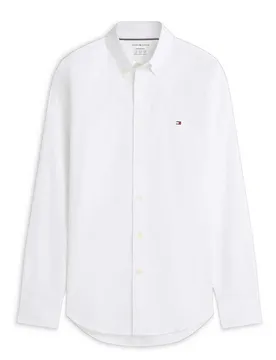 Chemise à Manches Longues Performance White 2XL