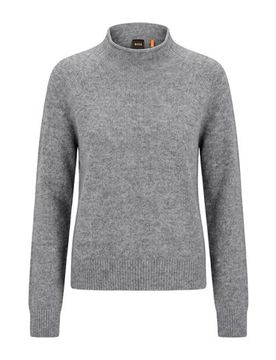 Boss Pullover Mujer Gris L Mujer