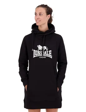 Robe à Manches Longues Pitlessie Black / White XS