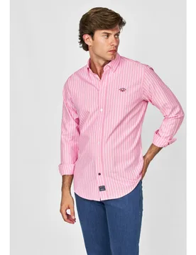 Spagnolo - Camisa oxford rayas - Spagnolo - FashionsVida
