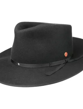 Udo Artist Fur Felt Hat by - black - Size: 56 cm - Mayser - FashionsVida
