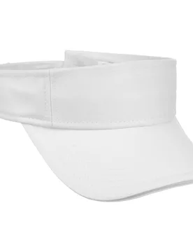 Classic Cotton Visor by - white - Female - Size: One Size - Lipodo - FashionsVida
