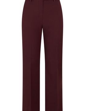 Straight-Leg High-Waist Trousers