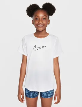 One Fit ted Dri-Fit Kinder Midlayer, weiß US: XL