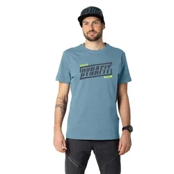 T-shirt à Manches Courtes Graphic Co Smoke Blue / Tabloid L