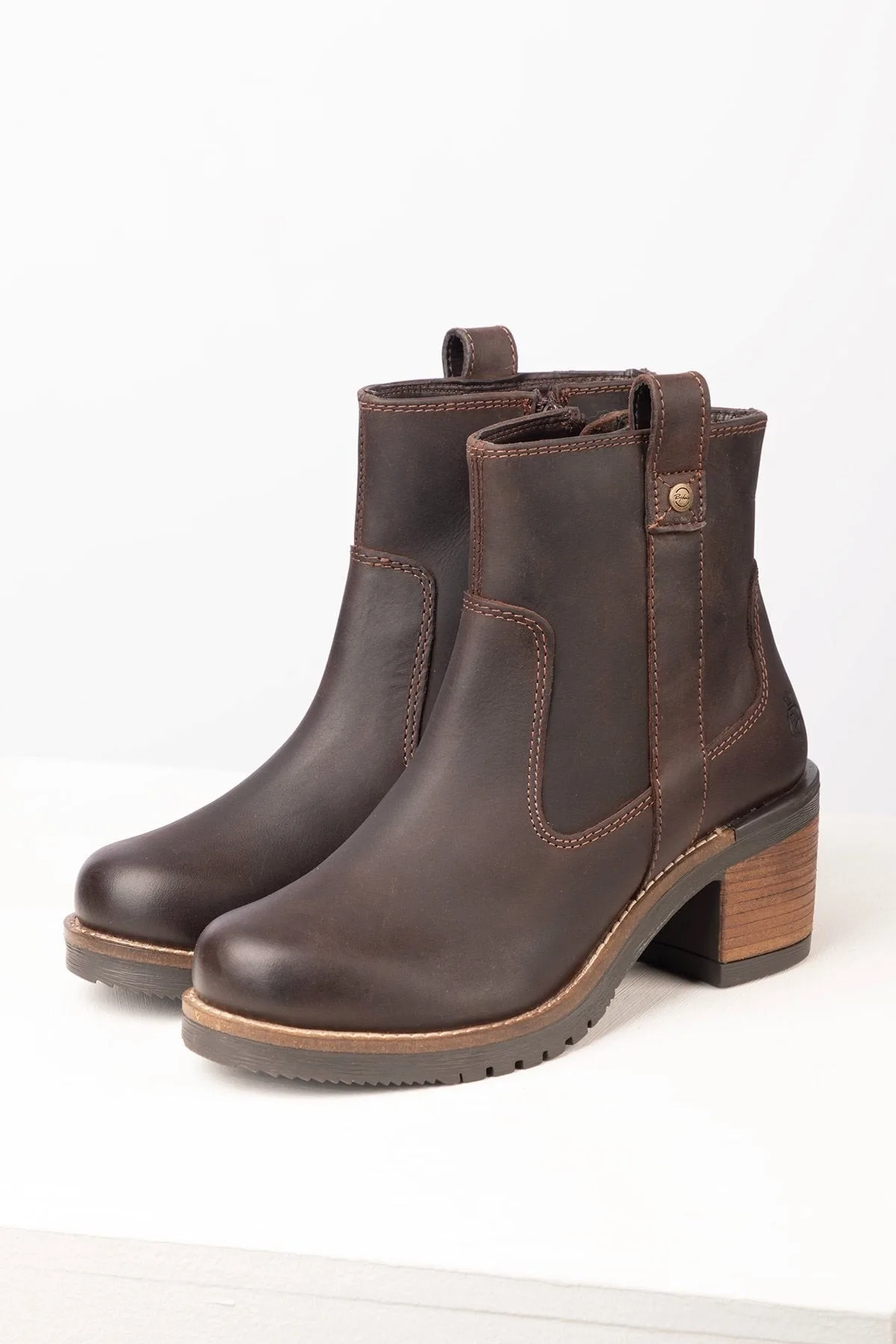 Ella Womens Heeled Boot - - Size: 5 - Rydale - FashionsVida