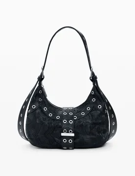 Sac à reliefs à clous BLACK U female - Desigual - FashionsVida