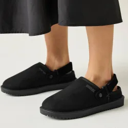 Women's Risley Waterproof Clog Shoes in Jet Black Size: 6 - Jet Black - Size: 6