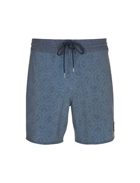 Herren Beachshorts Psyche Stoney Cotton 17 dunkelblau 32 M - Volcom - FashionsVida