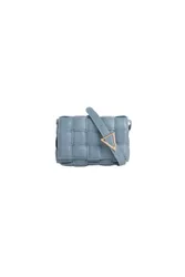 Women's Woven Crossbody Bag in Blue - Blue - Size: One Size
