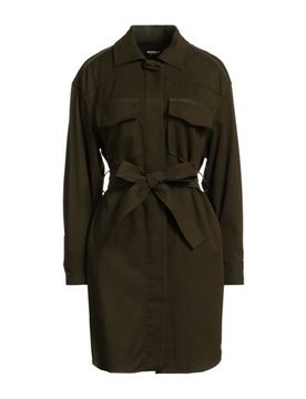 Sobretodo y gabardina Mujer Verde oscuro 38 Mujer