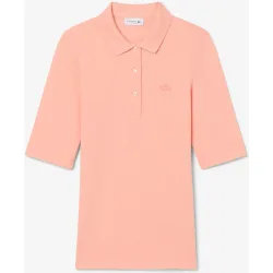 Polo de mujer de manga francesa de corte ajustado
