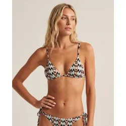 Top de bikini Triángulo Valldemosa con estructura y foams extraíbles