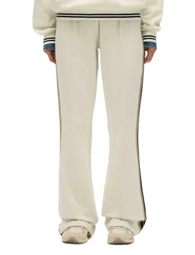 Pantalon De Survêtement Studios Stripe Straight Off White XS - Superdry - FashionsVida