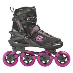 Rollers En Ligne Pic W Tif Black / Fuchsia EU 39