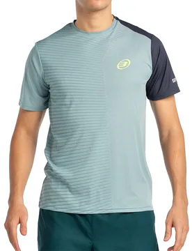 Llico Short Sleeve T-shirt Teal Green 2XL - Bullpadel - FashionsVida