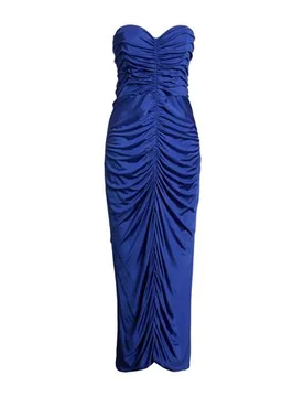 Vestido midi Mujer Azul marino 40 Mujer - Costarellos - FashionsVida