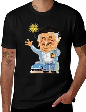 Pepe Mujica artwork cartoon caricature T-Shirt Blouse T-shirts man graphic tee shirt heavyweight t shirts for men - Aliexpress - FashionsVida