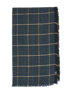 Sciarpa a Quadri Blu 0149/U