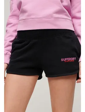 Pantaloni Corti Sportivi Sportswear Logo Racer Black M