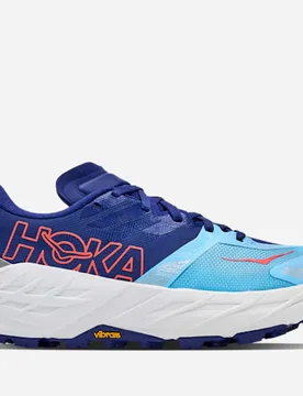 Women's Speedgoat 7 Trail Shoes in Blueberry/Cosmic Grey, Size 7 W - HOKA - FashionsVida