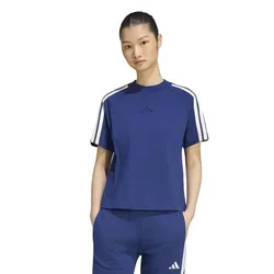 Maglietta A Maniche Corte Kit 3 Stripes Dark Blue / Off White XL