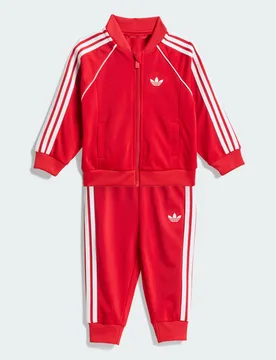 TUTA DA GINNASTICA SST 2-3A Better Scarlet - Adidas - FashionsVida