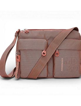 Borsa a tracolla MD20 Donna Pecan Nut in Mitrix