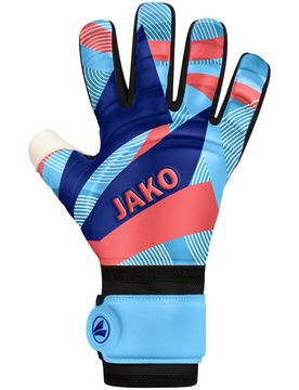 Torwart-Handschuh River Supersoft NC (skyblue/coral/navy / Größe 12 / Handschuhe)