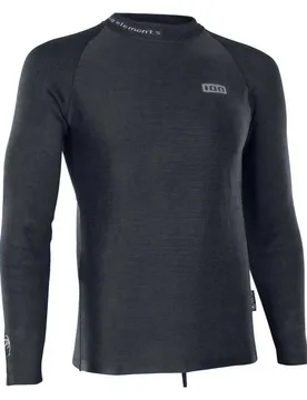 Rash Guard Manches Longues Surf Shield Black 2XL Homme - Ion - FashionsVida