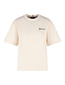 T-shirt in cotone avorio