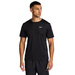 Miler Men T-Shirts - Black - Size XS - Poly Jersey - Black - Size: Extra Small