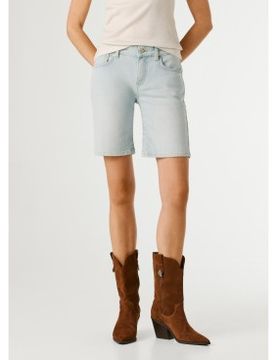 Para mujer. PL80000382FA Bermudas Poppy (24), Casual, Algodón, Denim