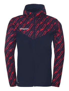 Sweat-shirt à Zip Progressive 28 Multi Navy Blue / Red L Homme