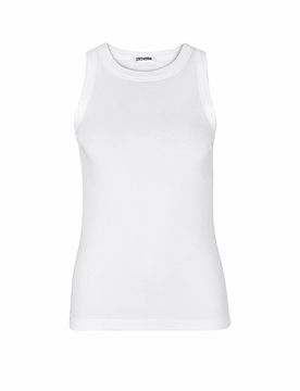 Tanktop ajustado OLINA blanco XS