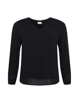 KAFFE CURVE Blusa 'KCami' negro