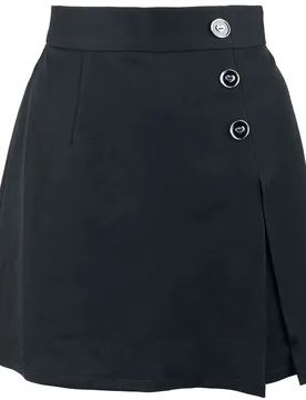 Gothic Short - Cooper Skorts - XS bis XXL - für Damen - Größe XS - schwarz - Frauen - female - Hell Bunny - FashionsVida