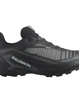 Genesis 2 Wide Trail Running Shoes Black / Black / White UK 8.5 Men,Women - Salomon - FashionsVida