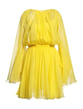 Dolce&Gabbana Minivestido Mujer Amarillo 34,36,38 Mujer - Dolce & Gabbana - FashionsVida