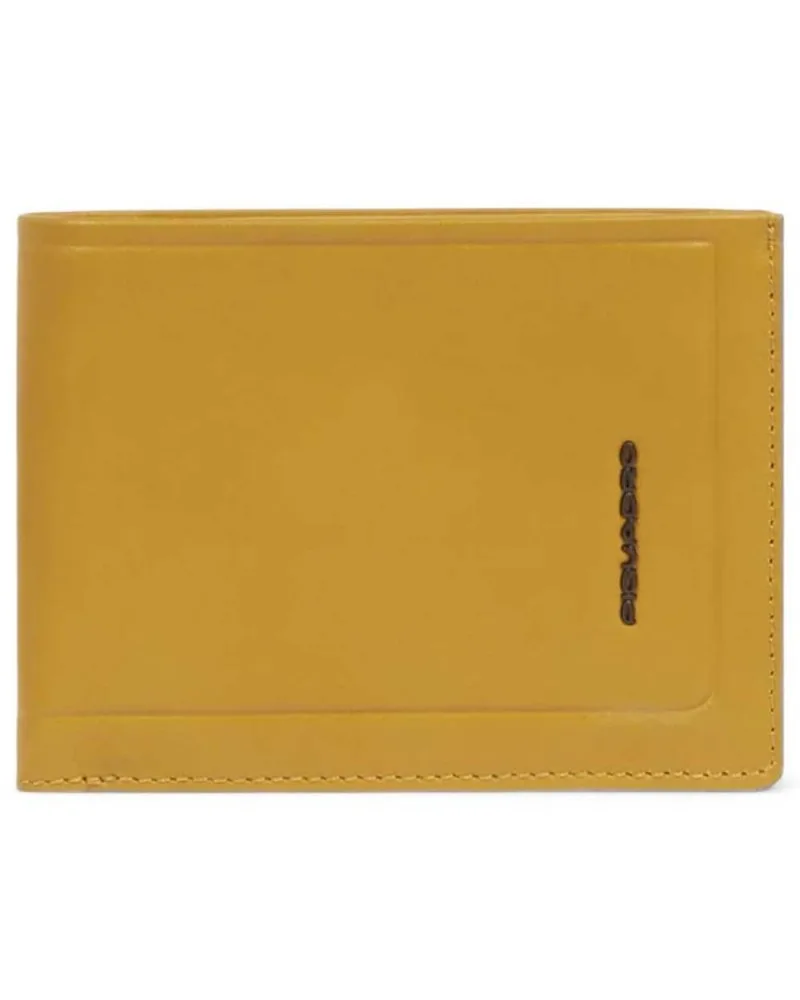 Portafoglio Uomo Pelle Giallo - PU257S138R-G - Piquadro - FashionsVida
