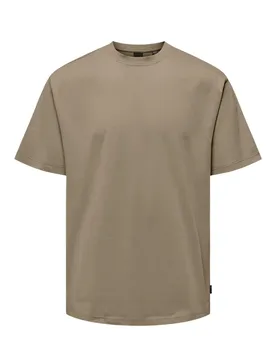 Herren T-Shirt Braun 501704