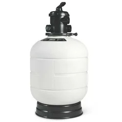 Millennium Ø560 12000l/h Top Mount Valve 1 1/2´´ Blown Sand Filter White / Black One Size unisex