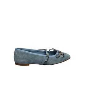 D5F500P1CAMO1000 Donna Camoscio Azzurro
